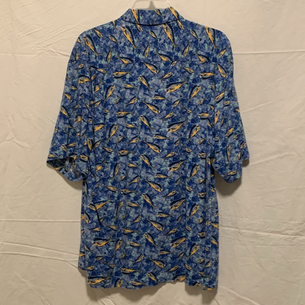 Men’s Columbia, Blue medium, SS button front shirt, preowned very good condition - Picture 6 of 13